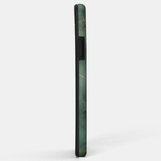 Coques Case-Mate iPhone Elegant blue marble stone iPhone / iPad case (Dos/Droite)