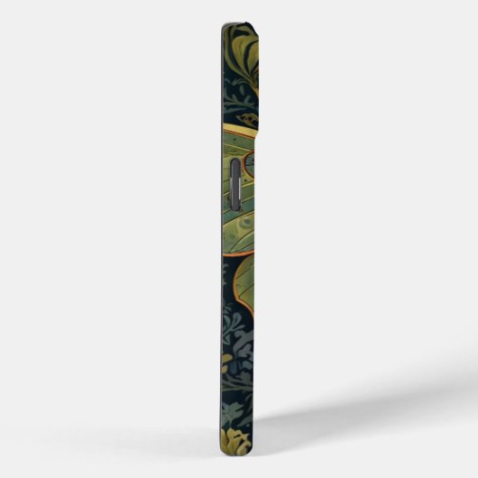 Coques Case-Mate iPhone Élégant boho rétro Luna moth botanique (Verso / Droite)