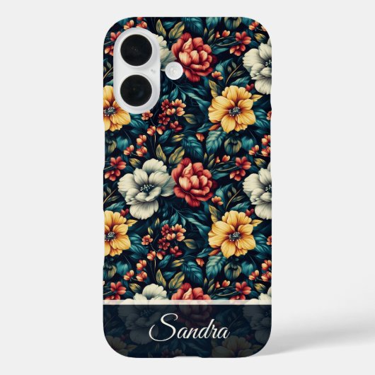 Coques Case-Mate iPhone Elegant Bridesmaid Gift Rose Custom (Verso)