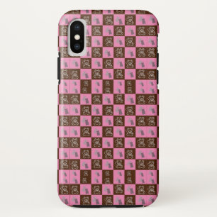 Case-Mate iPhone Case Élégant Brown et rose
