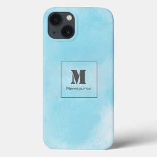 Case-Mate iPhone Case Elégant cadeau moderne Luxe Cloud bleu