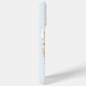 Coques Case-Mate iPhone Elégant cadre de Filigree Or Fleurs Victoriennes (Verso / Droite)