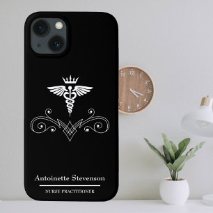 Case-Mate iPhone Case Élégant Caduceus Nurse Praticien