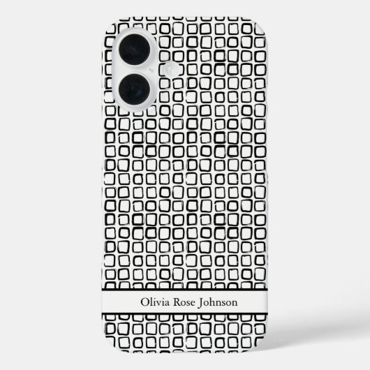 Coques Case-Mate iPhone Élégant Carré Coque-coque iphone (Verso)