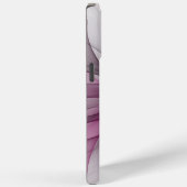 Coques Case-Mate iPhone Elégant Chaos Moderne Abstrait rose Fractal Art (Verso / Droite)