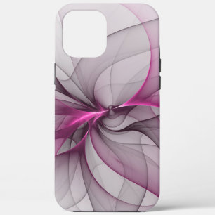Case-Mate iPhone Case Élégant Chaos Moderne Art Fractal Abstrait Rose