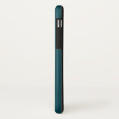 Coques Case-Mate iPhone Élégant Chic Bleu Sarcelle (Dos/Gauche)