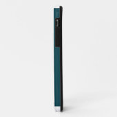 Coques Case-Mate iPhone Élégant Chic Bleu Sarcelle (Dos/Gauche)
