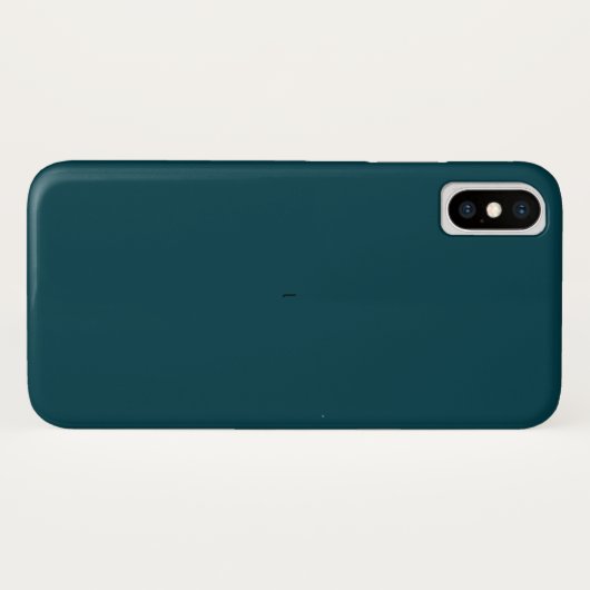 Coques Case-Mate iPhone Elégant Chic Blue Turquoise (Dos (Horizontal))