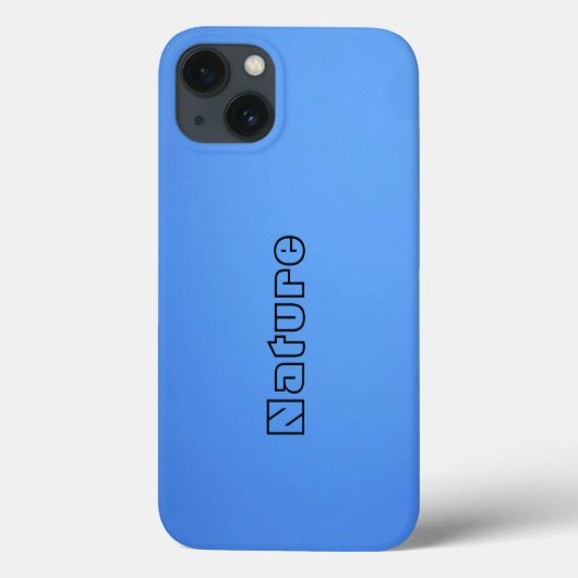 Coques Case-Mate iPhone Élégant Chic Nature Blue Sky iPhone 13 Coques (Verso)