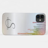 Coques Case-Mate iPhone Élégant chic Parties scintillant arc-en-ciel Drive (Dos (Horizontal))