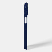 Coques Case-Mate iPhone Elégant Chic Robe Marine Bleu (Verso / Droite)