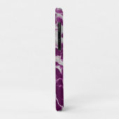 Coques Case-Mate iPhone Élégant chic violet violet Motif Abstrait (Dos/Gauche)