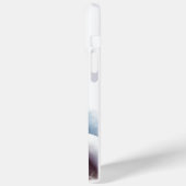 Coques Case-Mate iPhone Elégant Chien de Boxer Blanc - Style Aquarelle (Verso / Gauche)