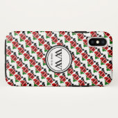 Coques Case-Mate iPhone Élégant Christian KENYA Monogramme (Dos (Horizontal))