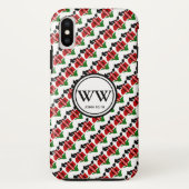Coques Case-Mate iPhone Élégant Christian KENYA Monogramme (Dos)