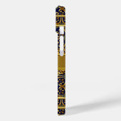 Coques Case-Mate iPhone Elégant Classy Gold Blue (Verso / Gauche)