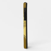Coques Case-Mate iPhone Elégant Classy Gold Noir (Dos/Gauche)