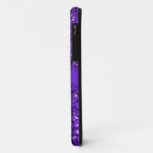 Coques Case-Mate iPhone Elégant Classy violet Parties scintillant argent l (Dos/Gauche)