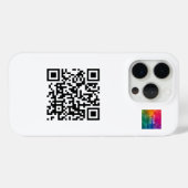Coques Case-Mate iPhone Élégant code QR moderne télécharger le Modèle de l (Verso (horizontal))