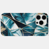Coques Case-Mate iPhone Elegant Copper | Boîtier doré sarcelle opulent fém (Verso (horizontal))
