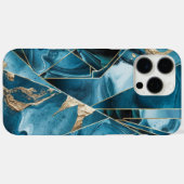 Coques Case-Mate iPhone Elegant Copper | Boîtier doré sarcelle opulent fém (Verso (horizontal))