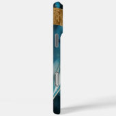 Coques Case-Mate iPhone Elegant Copper | Boîtier en or sarcelle opulente f (Verso / Droite)