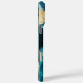 Coques Case-Mate iPhone Elegant Copper | Boîtier en or sarcelle opulente f (Verso / Droite)