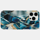 Coques Case-Mate iPhone Elegant Copper | Boîtier en or sarcelle opulente f (Verso (horizontal))