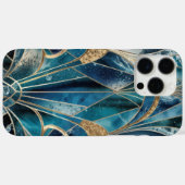 Coques Case-Mate iPhone Elegant Copper | Boîtier en or sarcelle opulente f (Verso (horizontal))