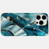 Coques Case-Mate iPhone Elegant Copper | Féminin Or Sarcelle Opulent (Verso (horizontal))