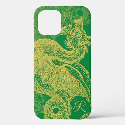 Coques Case-Mate iPhone Élégant Coque-coque iphone de monographie de drago (Verso)