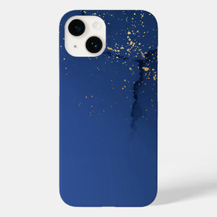 Coque Pour iPhone 14 Élégant cuivre   Marbre or Rose fille
