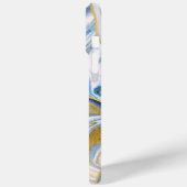 Coques Case-Mate iPhone Élégant cuivre | Marbre or Rose fille (Verso / Gauche)