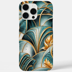 Coques iPhone 16 Pro Max Élégant cuivre   Or teal opulent féminin