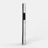 Coques Case-Mate iPhone Élégant cuivre rose or blanc marbre ananas (Dos/Droite)