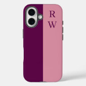 Coques Case-Mate iPhone Élégant Deux Tons Rose (Verso)