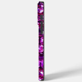 Coques Case-Mate iPhone Élégant diamants de pierres précieuses violettes (Verso / Gauche)