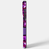 Coques Case-Mate iPhone Élégant diamants de pierres précieuses violettes (Verso / Gauche)