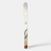 Coques Case-Mate iPhone Élégant effet de verre satiné cerise (Verso / Gauche)