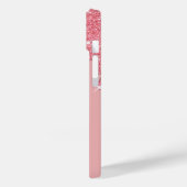 Coques Case-Mate iPhone Élégant effet rose personnalisé éclaboussures (Verso / Gauche)