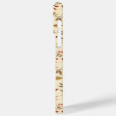 Coques Case-Mate iPhone Elegant Fall Floral Pattern (Verso / Gauche)