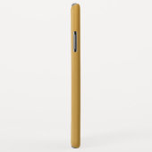 Coques Case-Mate iPhone Elégant Faux Gold Modèle Moderne Monogramme Nom (Dos/Droite)