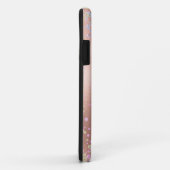 Coques Case-Mate iPhone Elégant Faux Rose Gold Foil Personnalisé (Dos/Droite)