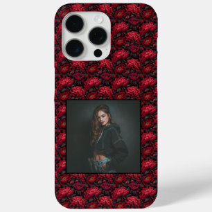 Coque iPhone 15 Pro Max Élégant Fête d'anniversaire Pivoines Floral Person