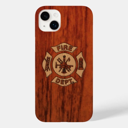 Coques Case-Mate iPhone Élégant FireFighter (Verso)