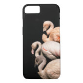 Coques Case-Mate iPhone Élégant flamant rose (Dos)