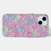 Coques Case-Mate iPhone Élégant Fleur sauvage chic (Verso (horizontal))