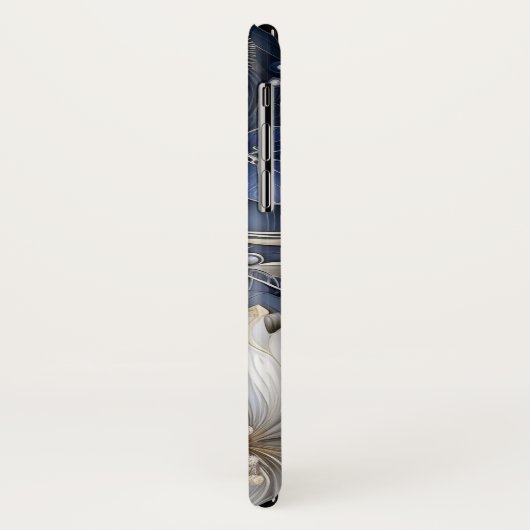 Coques Case-Mate iPhone Élégant floral (Dos/Gauche)