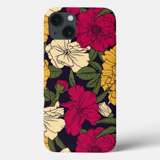 Coques Case-Mate iPhone Elegant floral (Verso)